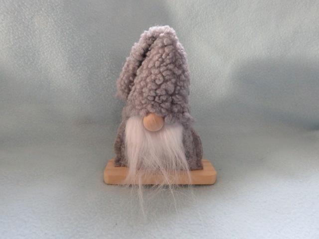 Zweedse jultomte kerstkabouter op een plankje grijs NIEUW, Diversen, Kerst, Nieuw, Ophalen of Verzenden