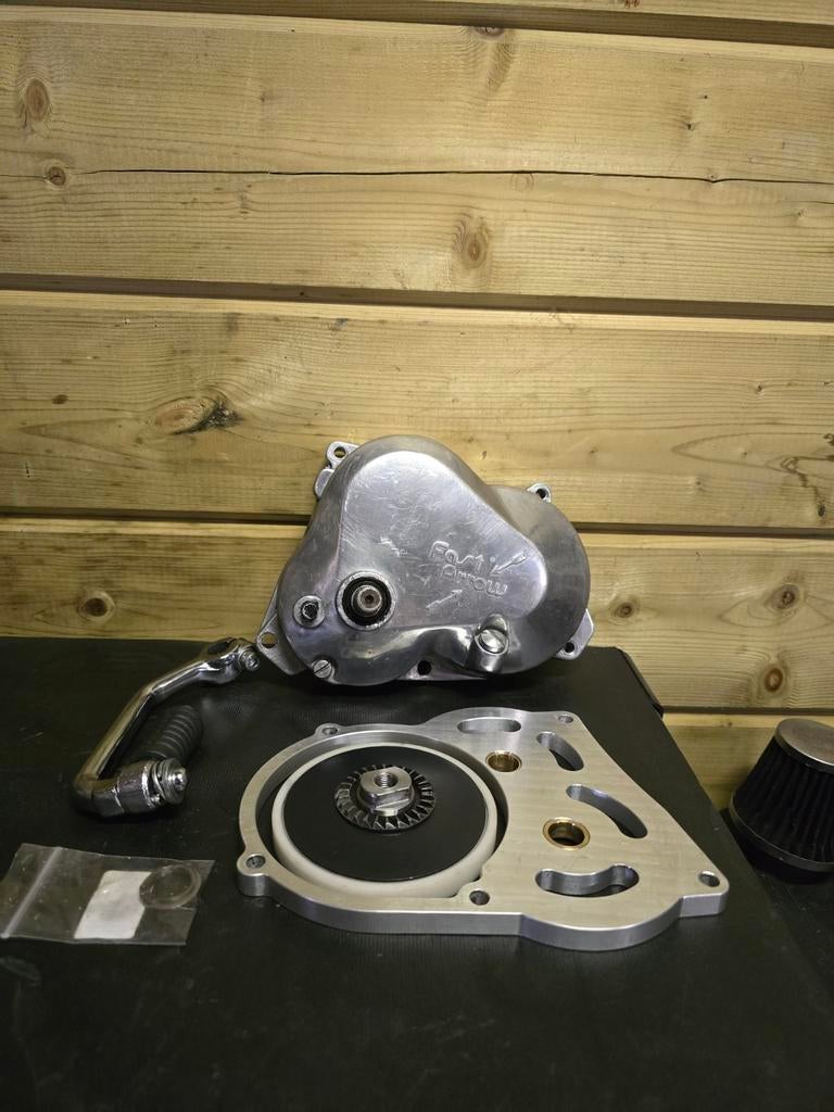 Mooie nette kickstartset voor een puch E50 blok, Ophalen of Verzenden, Zo goed als nieuw, Blok