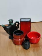 Partij vintage vazen keramiek, Antiek en Kunst, Antiek | Keramiek en Aardewerk, Ophalen of Verzenden