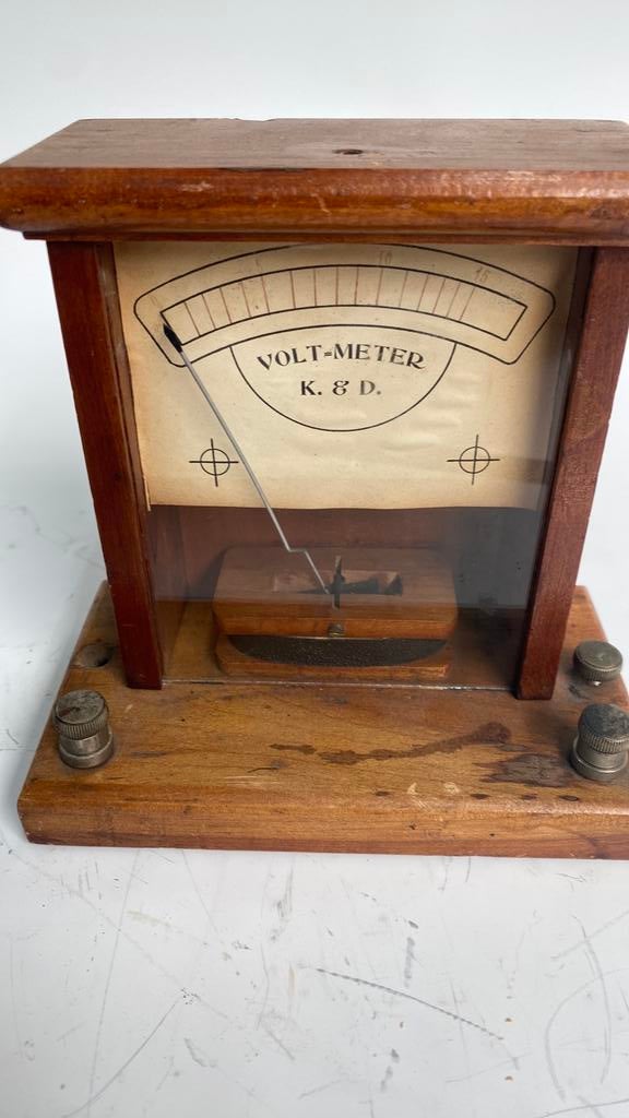 Kleine voltmeter, Antiek en Kunst, Ophalen of Verzenden