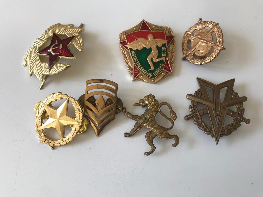 Militaire emblemen, Verzamelen, Ophalen of Verzenden, Gebruikt, Overige onderwerpen