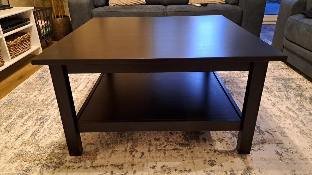Ikea Hemnes salontafel, massief grenen 90x90cm, Huis en Inrichting, Tafels | Salontafels, Ophalen, Gebruikt, 50 tot 100 cm, 50 tot 100 cm