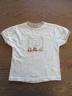 wit t-shirt met opdruk, Kinderen en Baby's, Kinderkleding | Maat 104, Ophalen of Verzenden, Zo goed als nieuw, Jongen, Shirt of Longsleeve