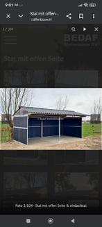 Schuilstal paarden, Weidegang, 4 paarden of pony's of meer