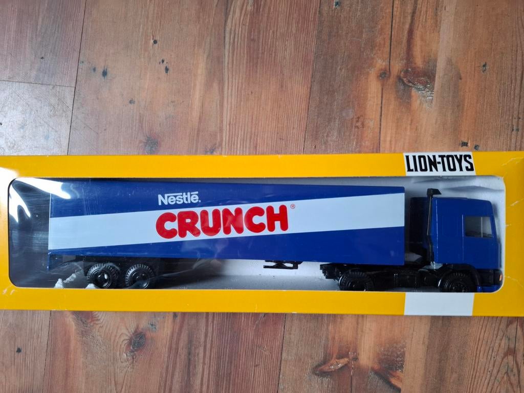 Lion Toys Nestlé Crunch Vrachtwagen Model, Hobby en Vrije tijd, Ophalen of Verzenden, Nieuw, Overige merken