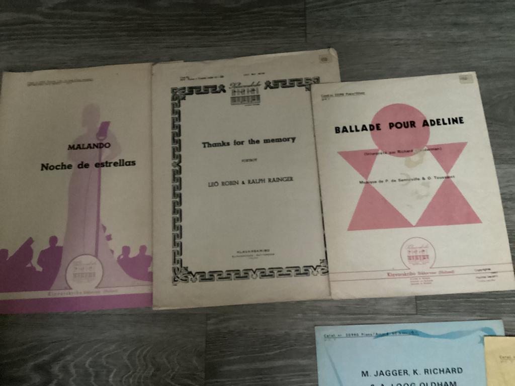 Piano bladmuziek klavarskribo, Muziek en Instrumenten, Gebruikt, Klassiek, Les of Cursus, Ophalen of Verzenden