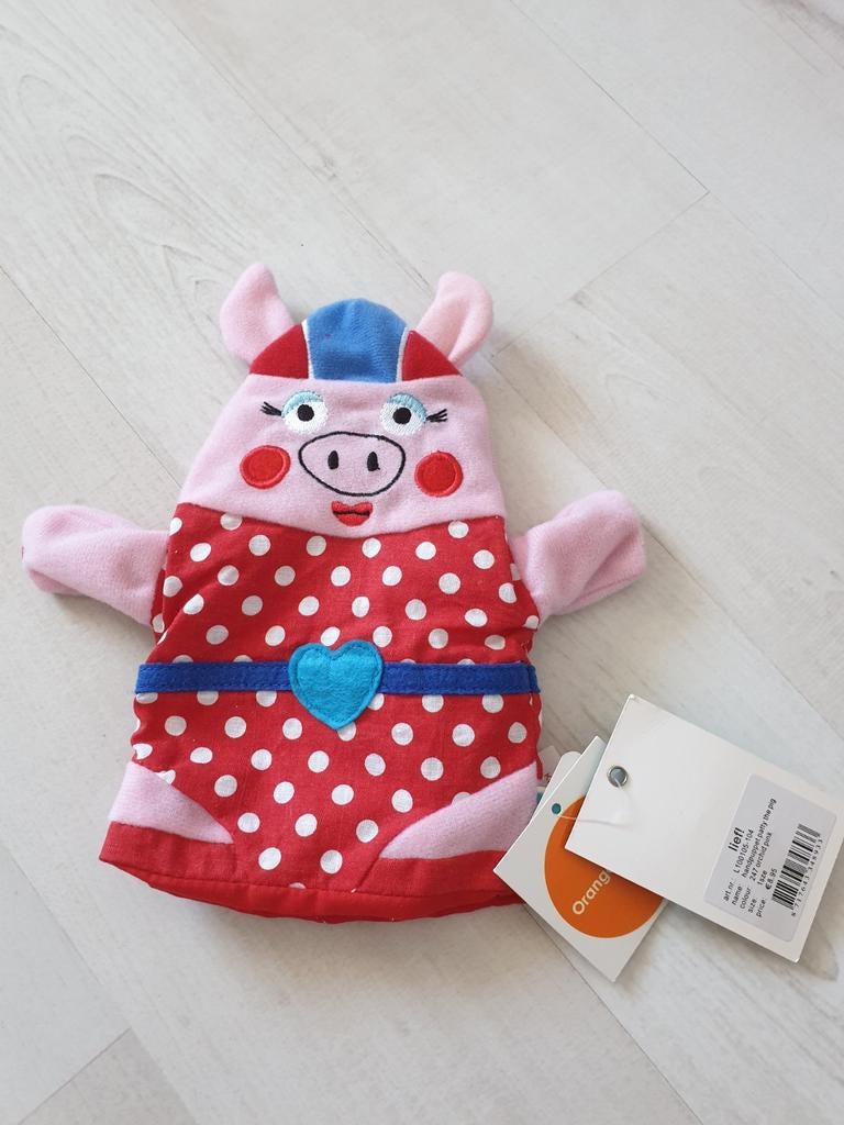 NIEUWE handpop Patty the pig LIEF LIFESTYLE, Ophalen of Verzenden, Nieuw