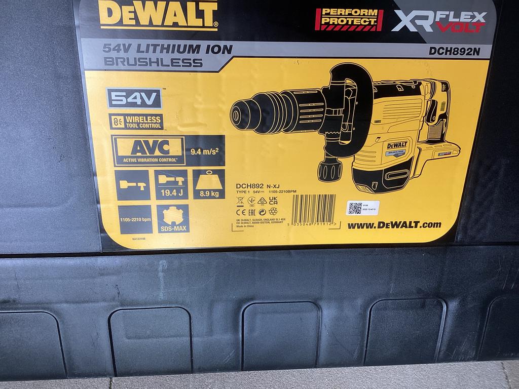 Dewalt breekhamer nieuw., Ophalen, Nieuw