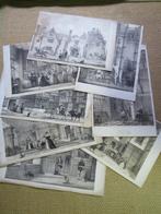 8 grote antieke gravures uitgegeven in 1869, Antiek en Kunst, Ophalen of Verzenden, Architectuur, Gravure, 1800 - 1899