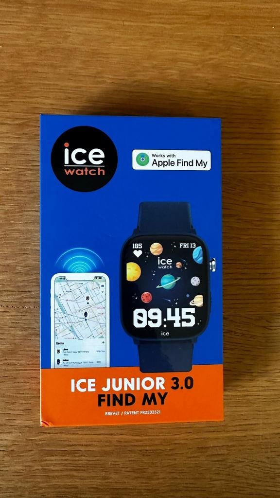 Ice Watch Junior 3.0 Find My Smartwatch, Ice Watch, Zwart, IOS, Nieuw