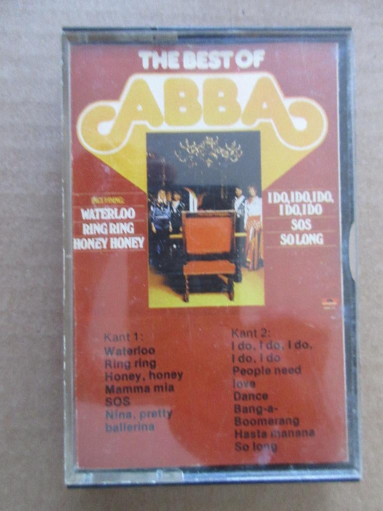 ABBA The Best Of ABBA - Cassette, Gebruikt, 1 bandje, Ophalen of Verzenden, Pop