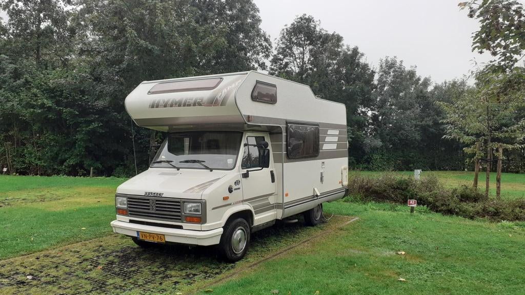 Camper Peugeot J5 Hymer, Alkoof, Dakluik, Particulier, Hymer