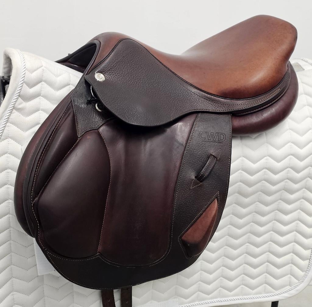 CWD Springzadel/eventing ponyzadel/kind 15,5 inch - 2015, Dieren en Toebehoren, Ophalen of Verzenden, Gebruikt, Springen