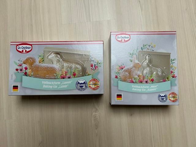 bakvormen. Dr. Oetker - Haasje - lammetje, Ophalen, Nieuw, Taarten, Bakvorm