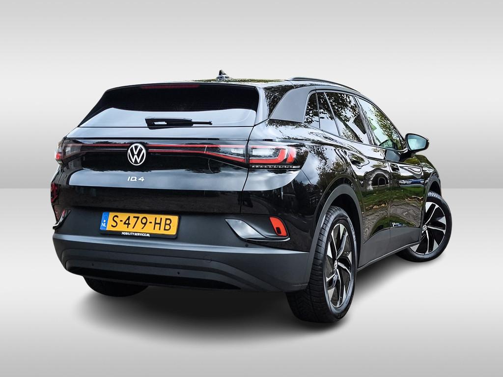 Volkswagen ID.4 Pro 77 kWh 3-Fase 2e-Eig. & Keurig-Onderh BO, 12 maanden, Gebruikt, Zwart, 528 km