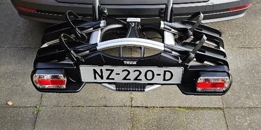 Fietsendrager Thule EW G2 EuroWay 921, Auto diversen, Fietsendragers, Gebruikt, Trekhaakdrager, Ophalen