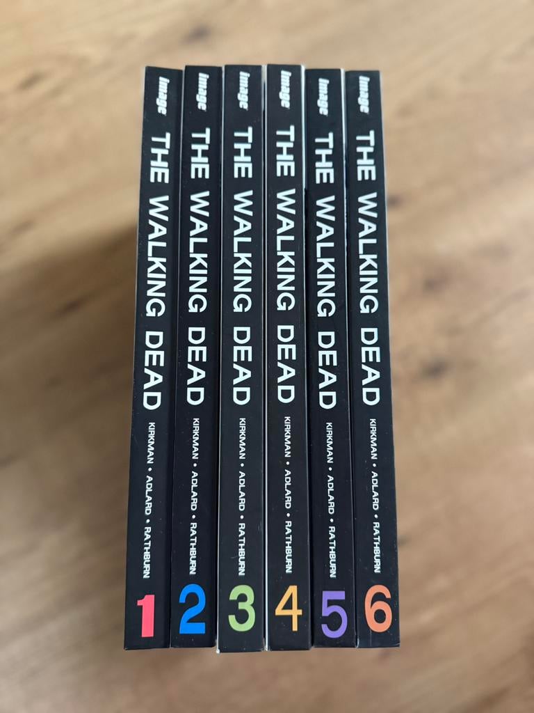 The Walking Dead hardcovers 1-6 | Image Comics, Boeken, Strips | Comics, Meerdere comics, Ophalen of Verzenden, Zo goed als nieuw