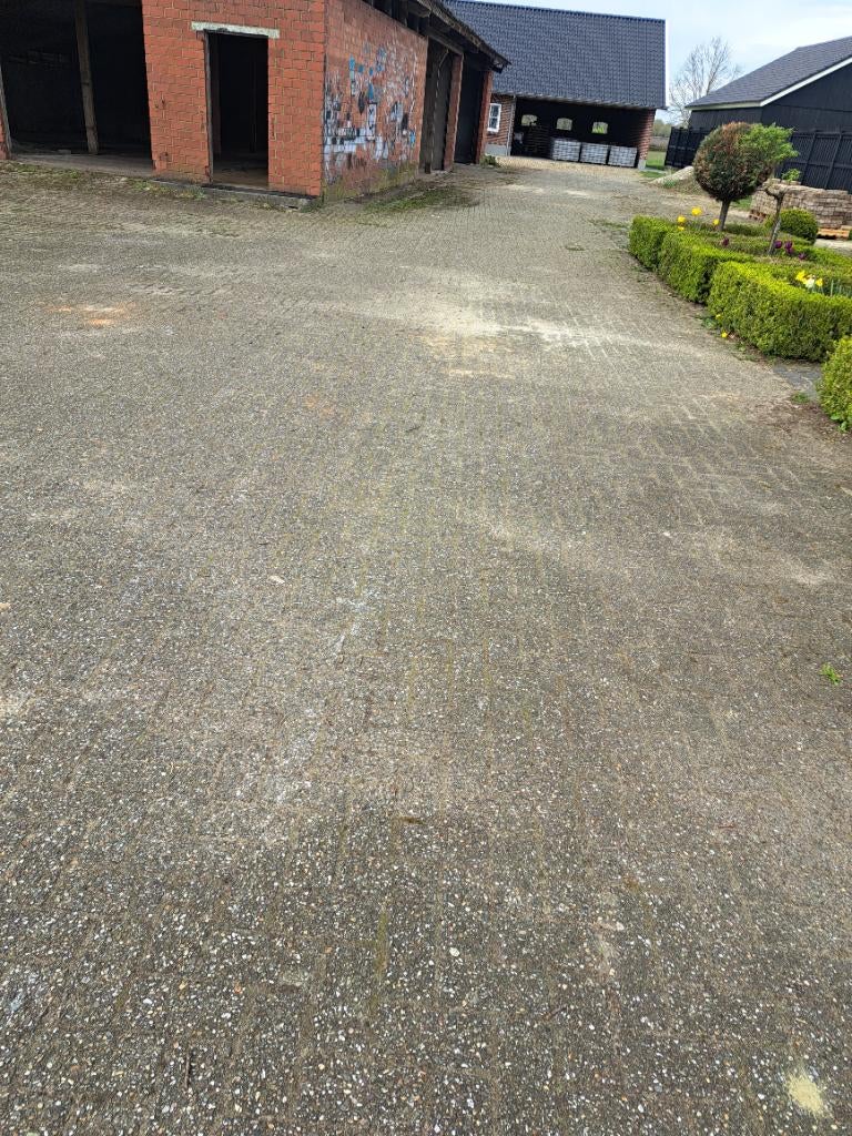 Betonklinkers +/- 400m2, Ophalen, Gebruikt, Klinkers, 10 m² of meer