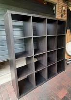 Ikea kallax Vakkenkast 4x4  zwart, Huis en Inrichting, Ophalen, Zo goed als nieuw