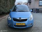 Opel Agila 1.0 Edition Airco Weinig Kilometers, Auto's, Opel, Gebruikt, 31 €/maand, Blauw, 996 cc