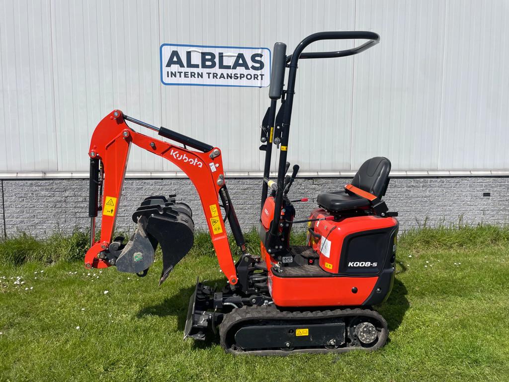 Kubota K008 minigraver Nieuw DEMO 70cm breed (bj 2023), Zakelijke goederen, Kubota, Info@kubota.com, JP, Graafmachine