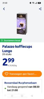 Plaza koffiecups, Ophalen