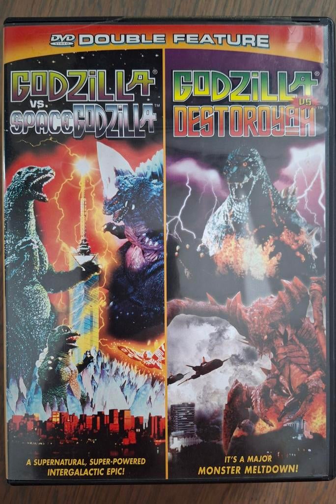 Godzilla vs. SpaceGodzilla & Destoroyah DVD Double Feature, Gebruikt, Boxset, Ophalen of Verzenden, Science Fiction