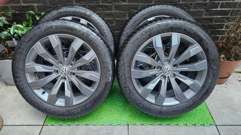 VW Troc 17 inch originele Kulmbach velgen + allseason banden, Auto-onderdelen, Banden en Velgen, Ophalen, Banden en Velgen, 17 inch