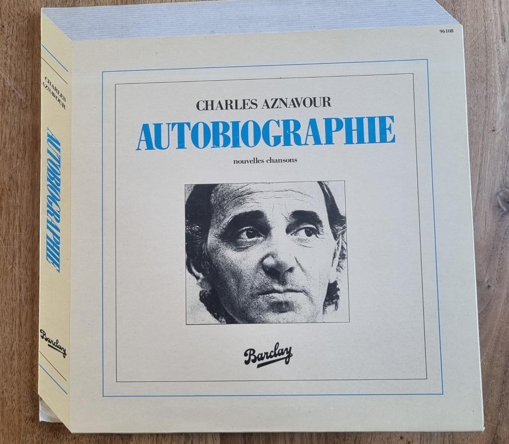 Charles Aznavour - Autobiographie, Ophalen of Verzenden, Zo goed als nieuw, 12 inch