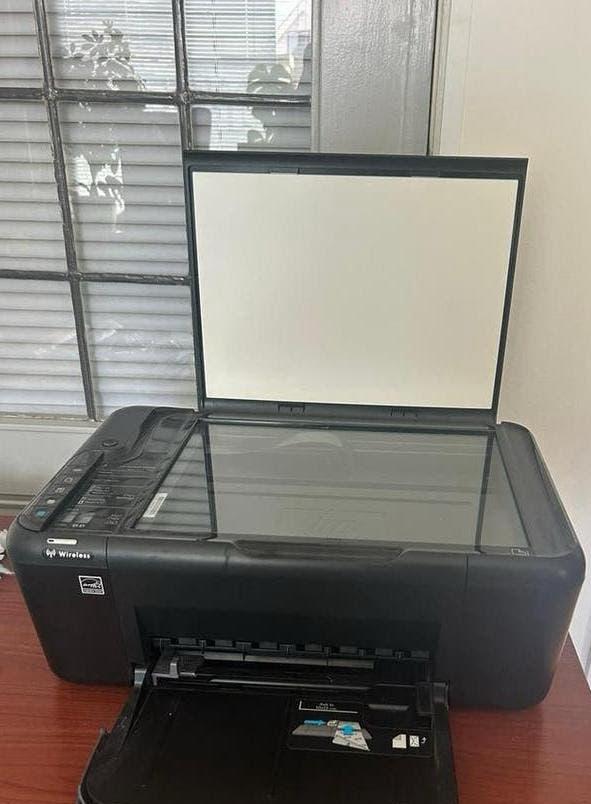 HP Deskjet F4580 incl nieuw inktcartridge, Ophalen, Kleur printen, Gebruikt, Inkjetprinter