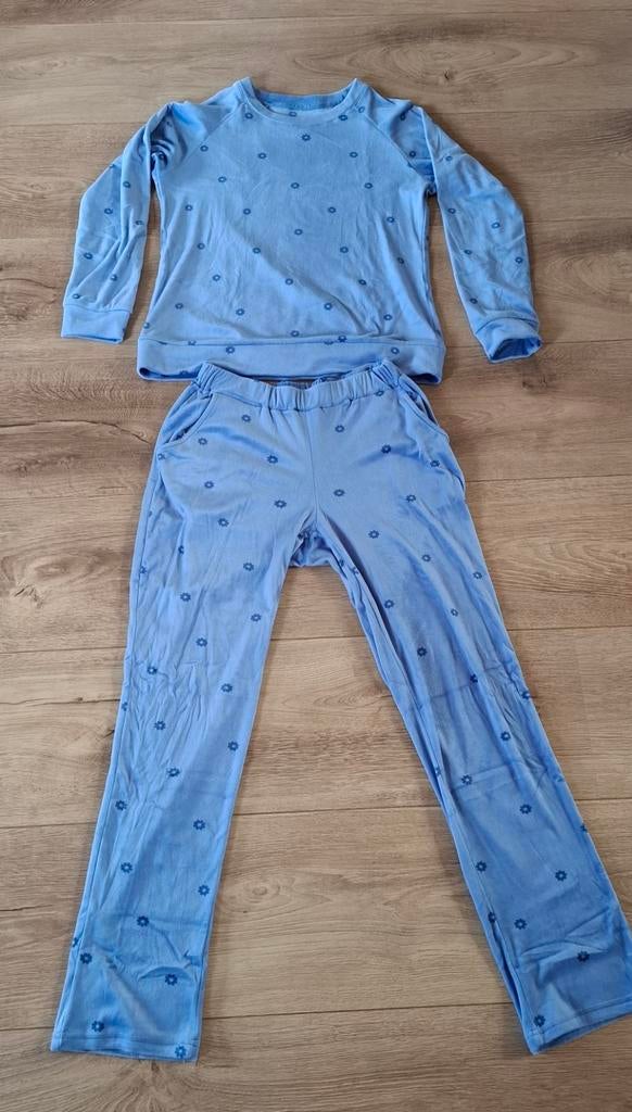 Rebelle velours huispak maat 38/M, Kleding | Dames, Huispakken, Maat 38/40 (M), Blauw, Nieuw, Ophalen of Verzenden