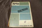 Honda 250 300 C72 CS72 CB72 1960 motorcycle workshop manual, Motoren, Ophalen of Verzenden, Honda