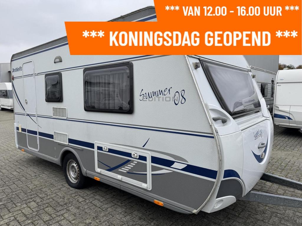 Dethleffs EF 3 SUMMER ED. '08, ENKELE BEDDEN, TOILET/DOUCHE, Serviceluik, Tot en met 2, Bedrijf, 750 - 1000 kg