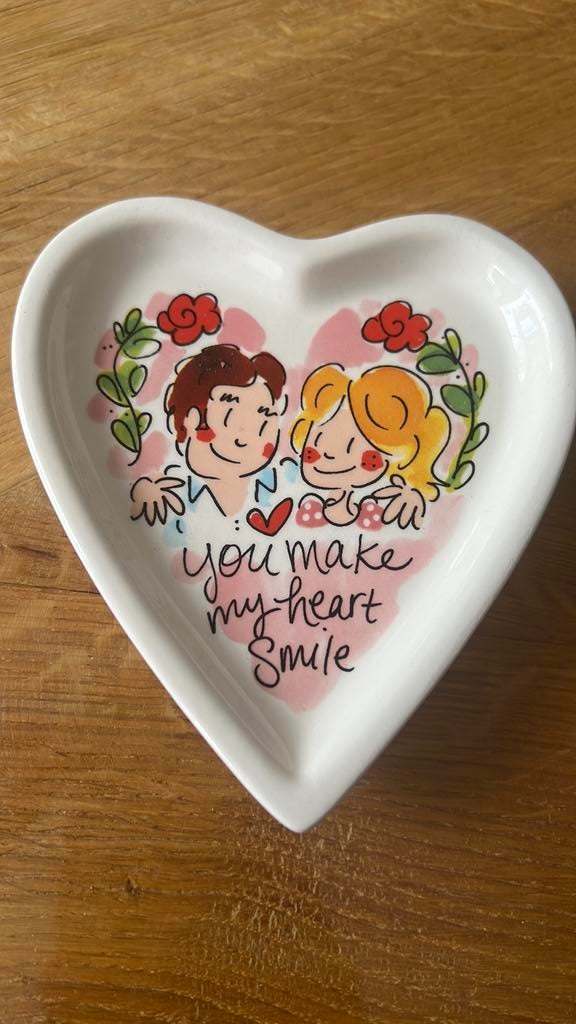 NIEUW Blond Amsterdam Petit Fours hartje, Huis en Inrichting, Keuken | Servies, Ophalen, Blond Amsterdam, Zo goed als nieuw, Bord(en)