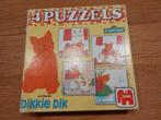 4 puzzels Dikkkie Dik, Kinderen en Baby's, Speelgoed | Kinderpuzzels, Ophalen of Verzenden, 10 tot 50 stukjes