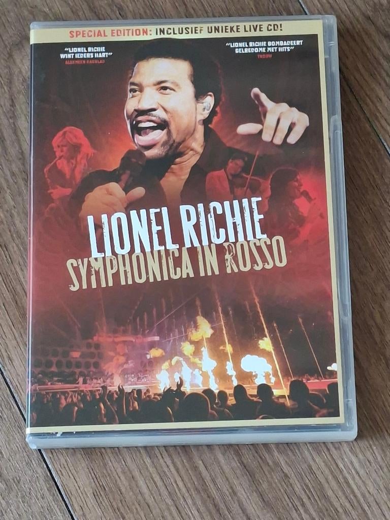 lionel richie , symphonica in rosso, Alle leeftijden, Ophalen of Verzenden, Zo goed als nieuw