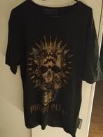 Philipp Plein T-shirt met doodshoofd, Kleding | Heren, Ophalen of Verzenden