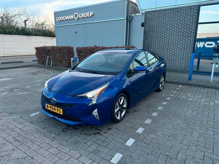Toyota Prius 1.8 Full Hybrid Aut 2016 Blauw, Auto's, Toyota, Particulier, Prius, Hybride Elektrisch/Benzine, Volledig hybride