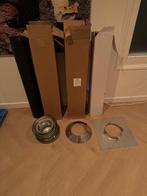Rookkanaal / kachelpijp materialen 150 mm nieuw, Minder dan 30 cm, Minder dan 60 cm, Ophalen of Verzenden, Kachel