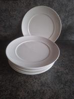 Gebaksbordjes wit Hema 8 stuks 17cm, Ophalen of Verzenden, Wit, Overige typen