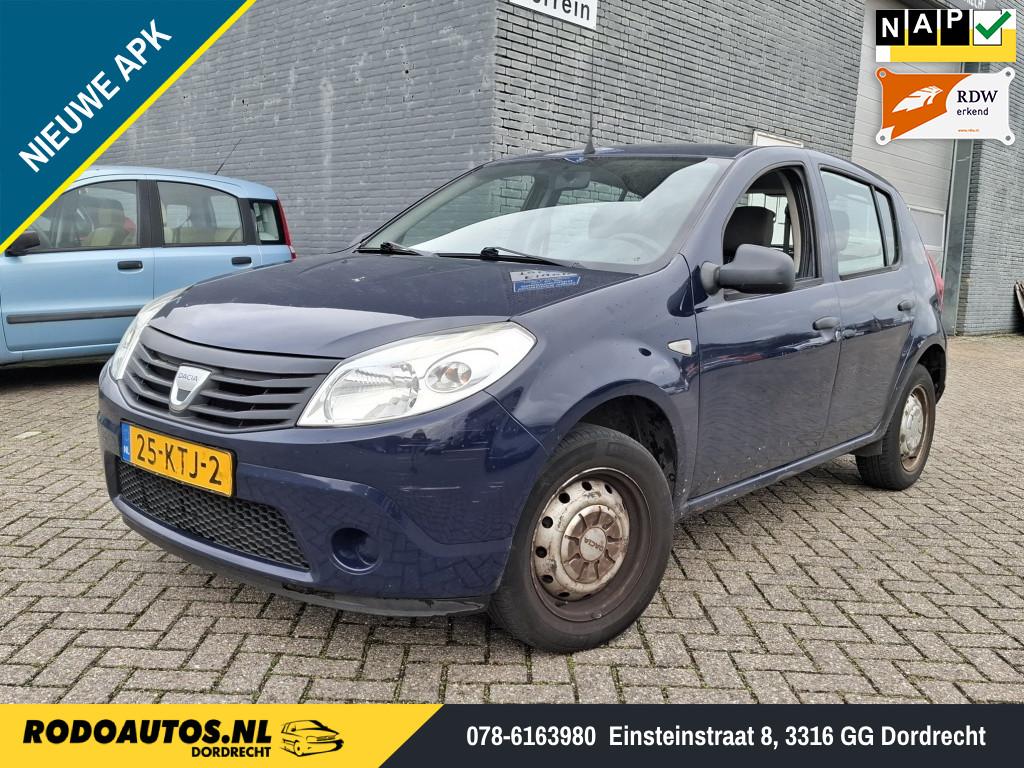 Dacia Sandero 1.2 5-Deurs Nw Distributie APK 2027 ✅, Auto's, Dacia, Gebruikt, 31 €/maand, Blauw, Origineel Nederlands