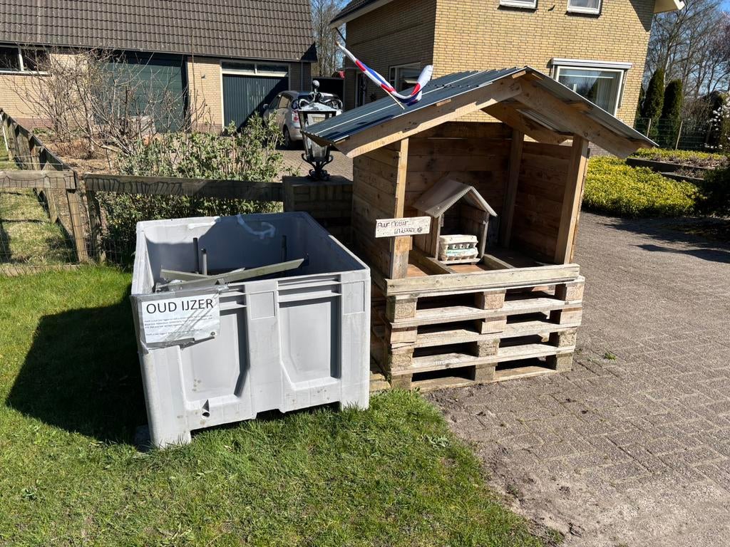 Oud ijzer en metalen inleveren Damwâld eo., Ophalen, Gebruikt