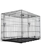 Draadkooi bench hondenbench hondenmand zwart, Gebruikt, 65 tot 100 cm, Hondenhok, Ophalen of Verzenden