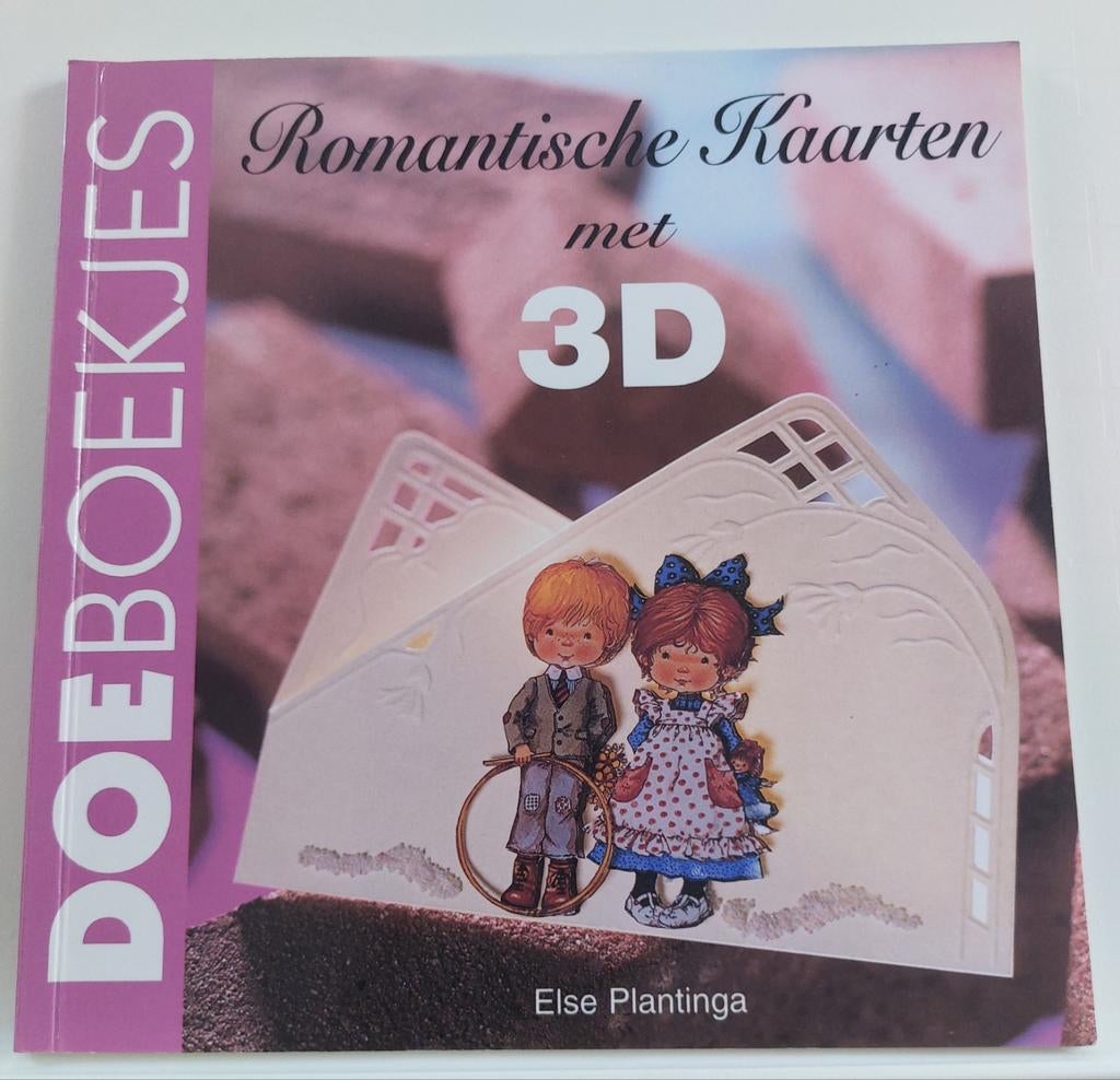 Doe Boekjes Romantische Kaarten met 3D - Else Plantinga, Ophalen, Zo goed als nieuw, Overige thema's, Overige typen