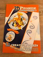 3D piramide borduurboek, Ophalen, Zo goed als nieuw, Overige thema's, Knipvel
