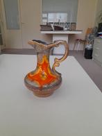 Keramiek vaas Fat Lava glazuur oranje - nieuwst., Ophalen, Zo goed als nieuw, Aardewerk of Porselein, Minder dan 50 cm