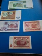 5 UNC biljetten uit Rusland, diverse waardes, Ophalen of Verzenden, Rusland, Setje