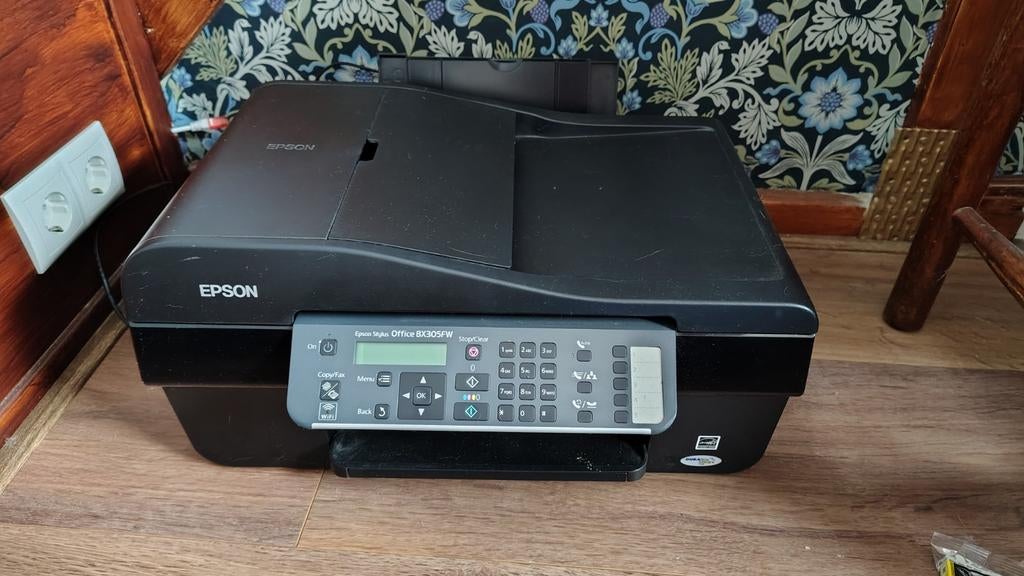 Epson Stylus Office BX305FW printer en scanner, Computers en Software, Printers, Gebruikt, All-in-one, Kleur printen, Kopieren
