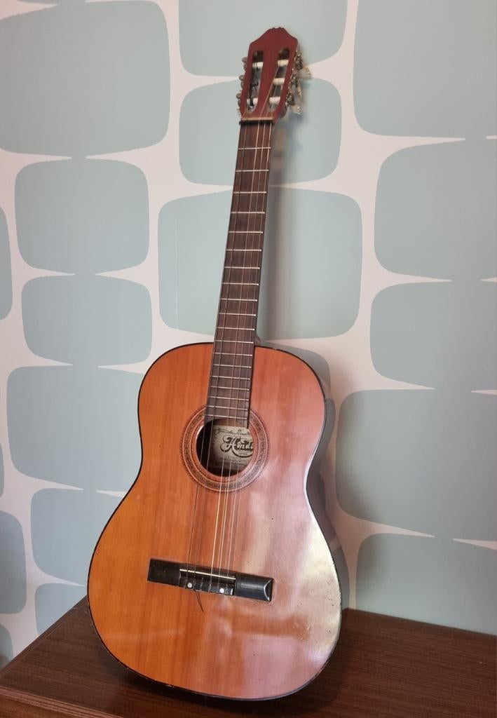 Hondo H308 akoestische gitaar met gitaarhoes, Muziek en Instrumenten, Ophalen, Gebruikt, Klassieke of Spaanse gitaar, Met koffer