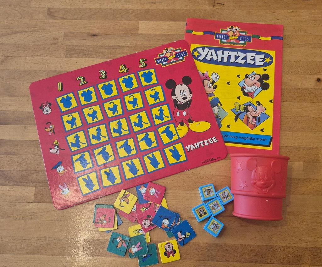 Yahtzee Disney kids, Ophalen of Verzenden